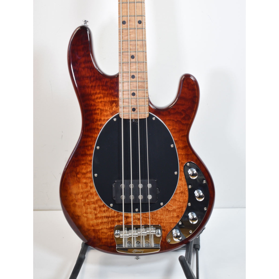 Sterling by Music Man Stingray 34 Flame Sunburst