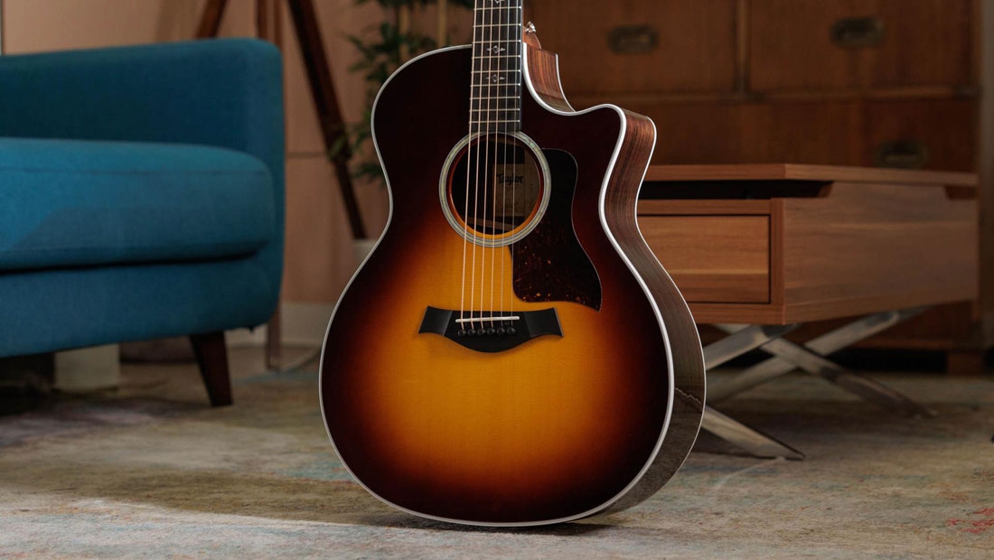 Taylor 414CE-R Tobacco Sunburst top