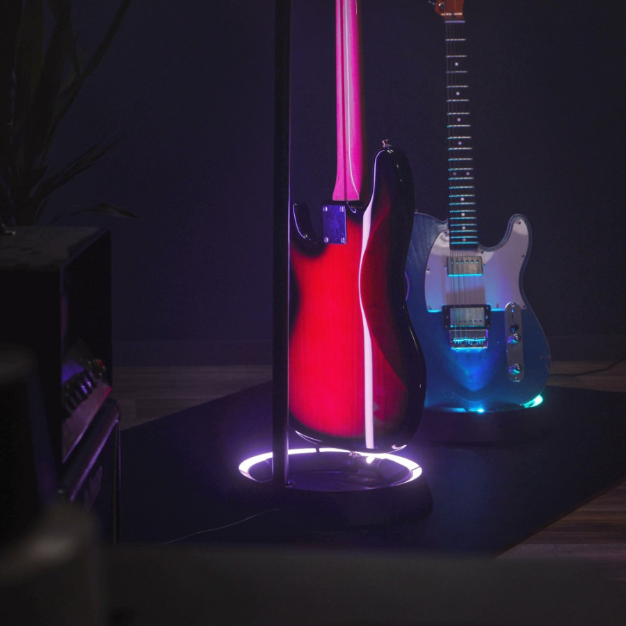 Gravity GS LS 01 NH B Gitaar Glow/LED Standaard