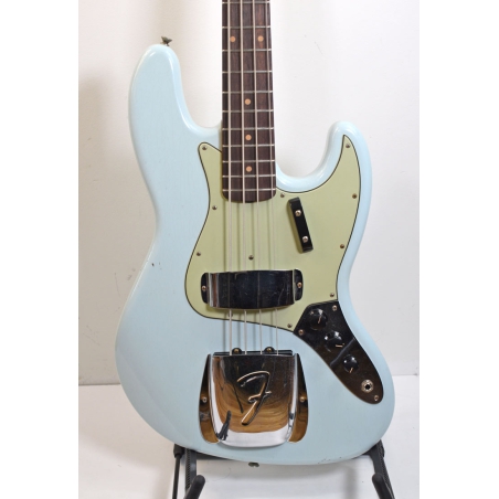 Fender Custom Shop 63 Jazz Bass Journeyman Aged Sonic Blue