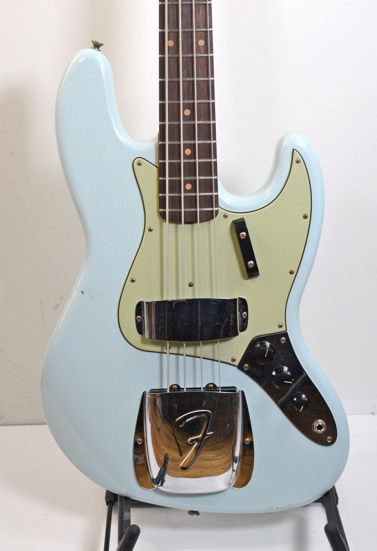 Fender Custom Shop 63 Jazz Bass Journeyman Aged Sonic Blue