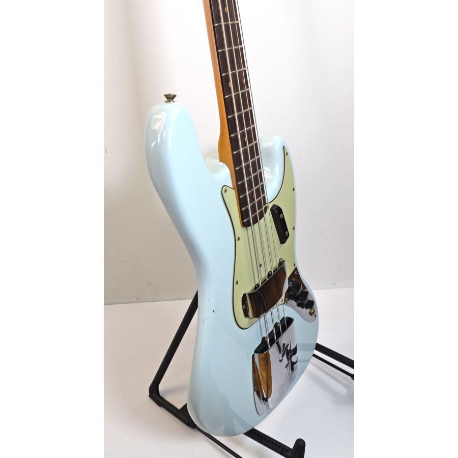 Fender Custom Shop 63 Jazz Bass Journeyman Aged Sonic Blue