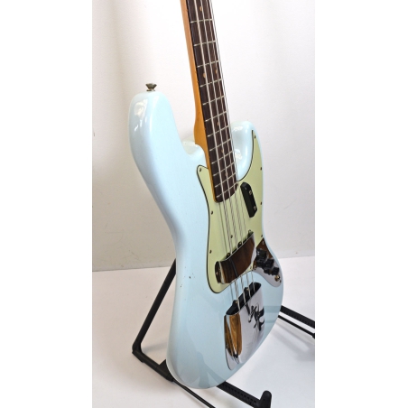 Fender Custom Shop 63 Jazz Bass Journeyman Aged Sonic Blue