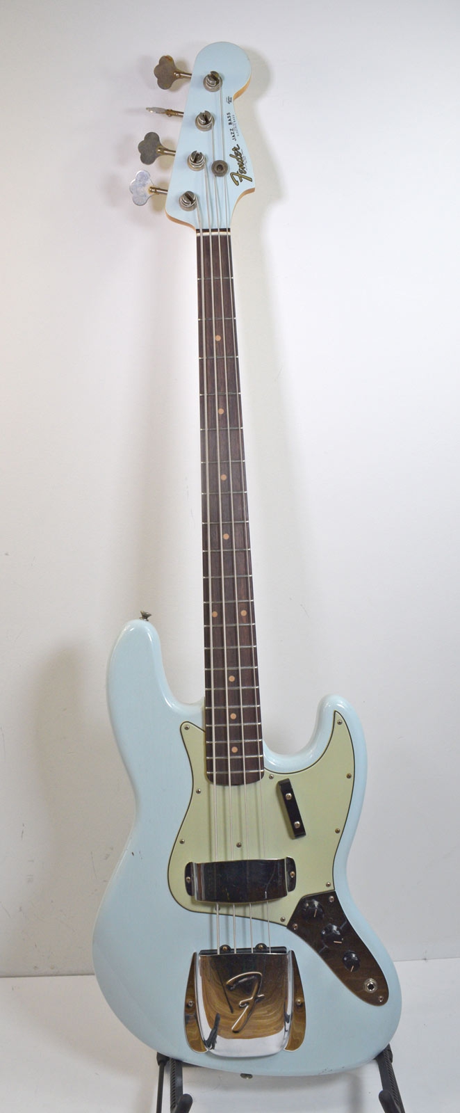 Fender Custom Shop 63 Jazz Bass Journeyman Aged Sonic Blue