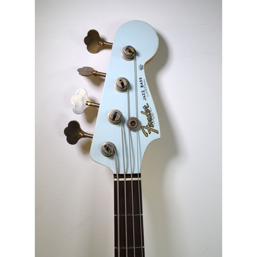 Fender Custom Shop 63 Jazz Bass Journeyman Aged Sonic Blue