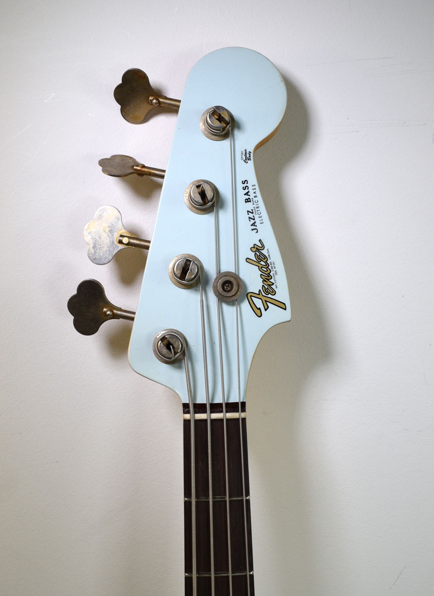 Fender Custom Shop 63 Jazz Bass Journeyman Aged Sonic Blue