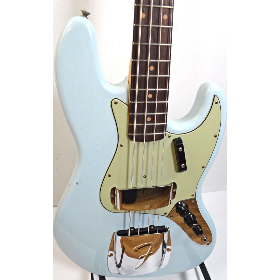 Fender Custom Shop 63 Jazz Bass Journeyman Aged Sonic Blue