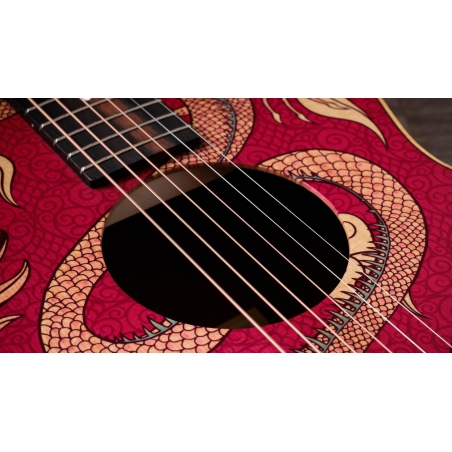 Taylor GS Mini-e Special Edition Dragon Art Top