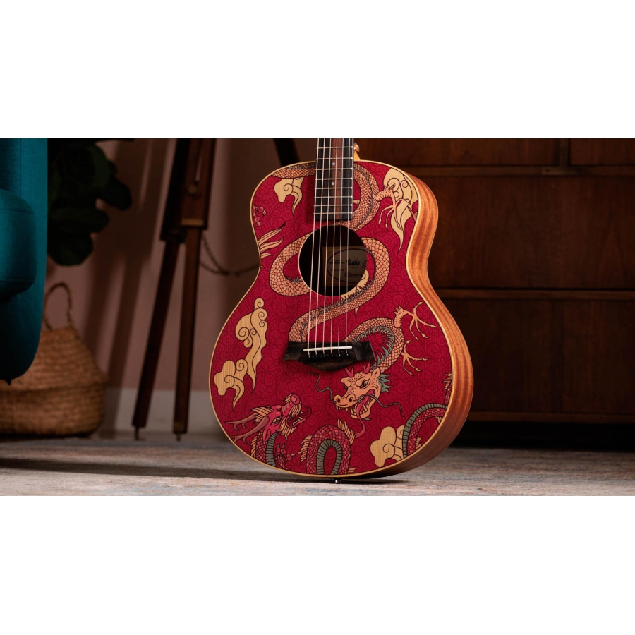 Taylor GS Mini-e Special Edition Dragon Art Top