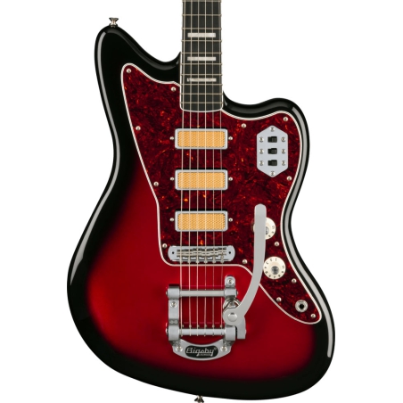 Fender Gold Foil Jazzmaster EB Candy Apple Burst