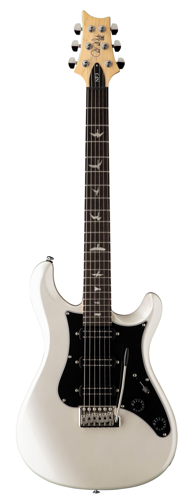 PRS SE NF3 RW Pearl White