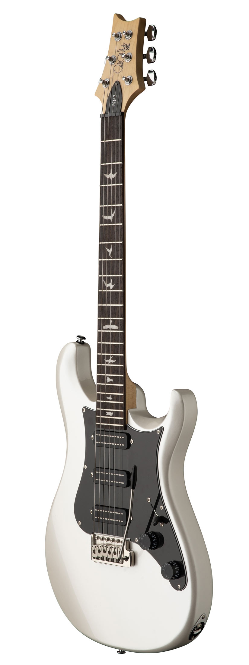 PRS SE NF3 RW Pearl White