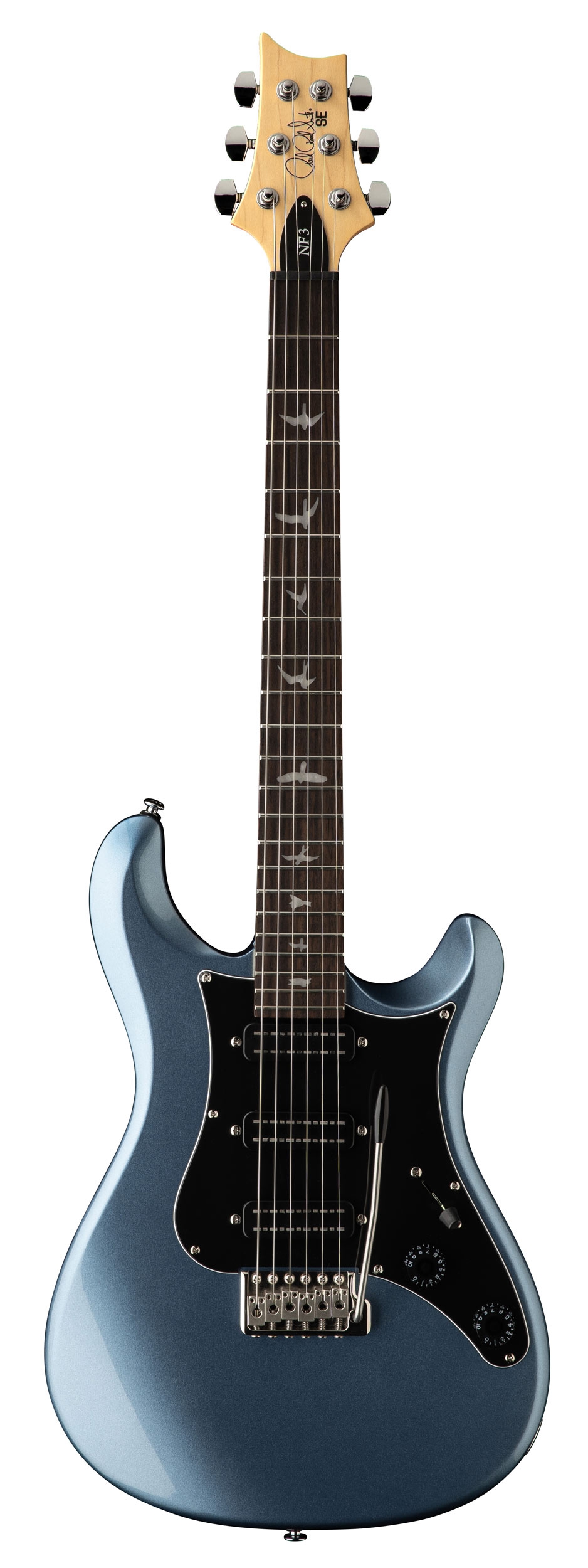 PRS SE NF3 RW Ice Blue Metallic