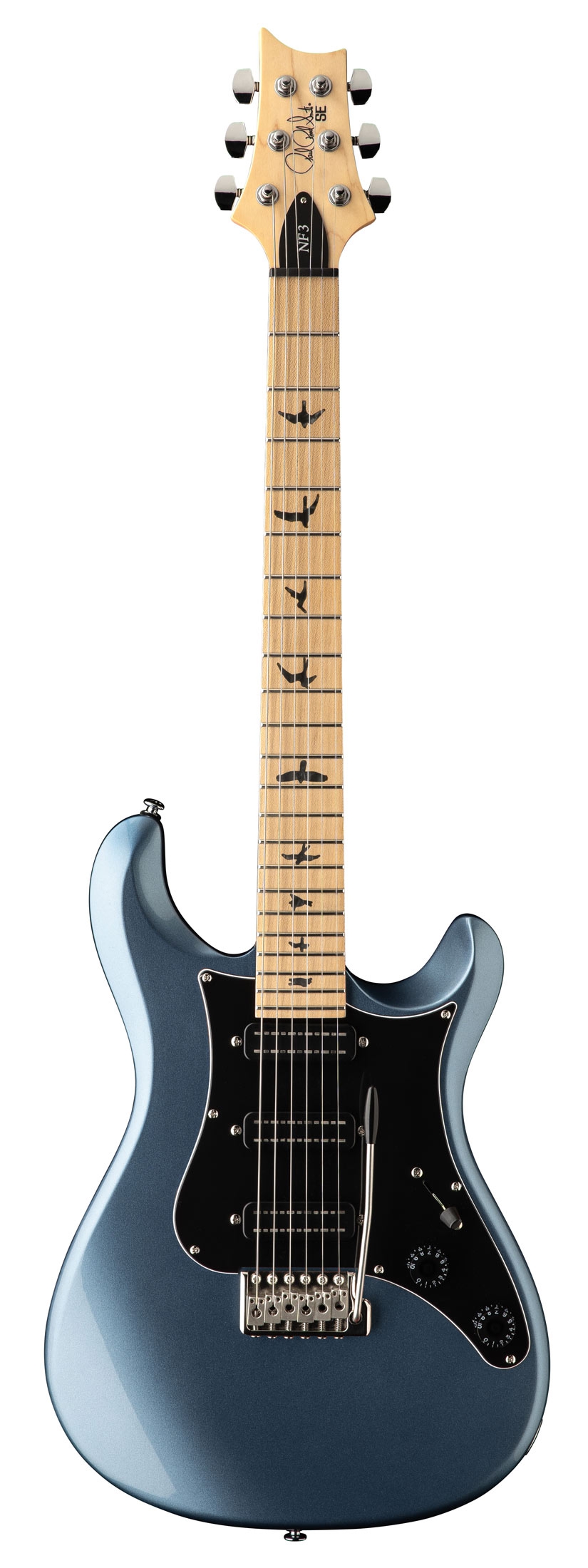 PRS SE NF3 MN Ice Blue Metallic