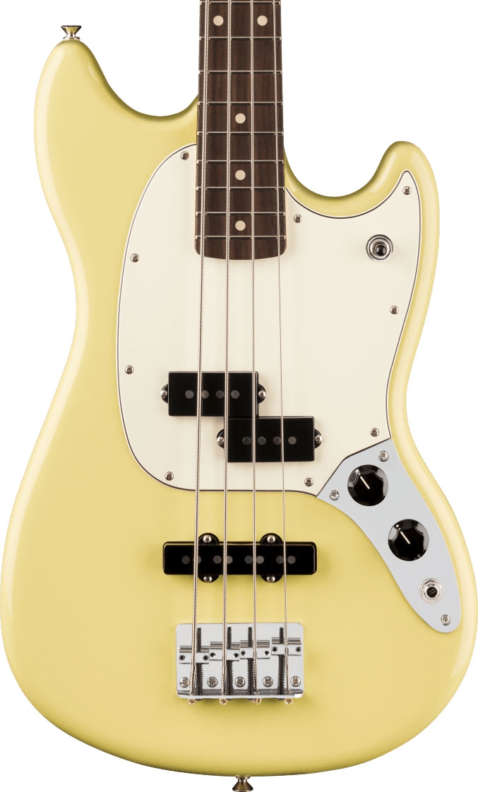 Fender Player II Mustang Bass PJ RW Hialeah Yellow