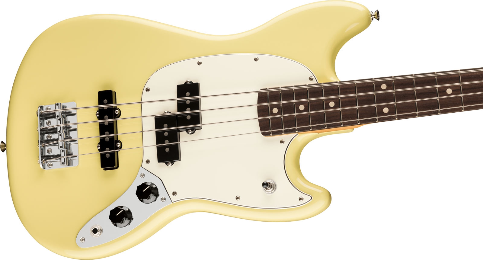 Fender Player II Mustang Bass PJ RW Hialeah Yellow