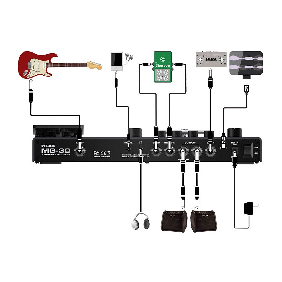 NUX MG-30 Multi-Effect Processor