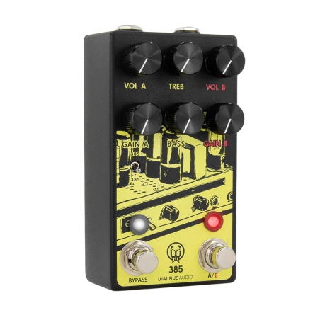 Walrus Audio 385 II Overdrive Black Yellow