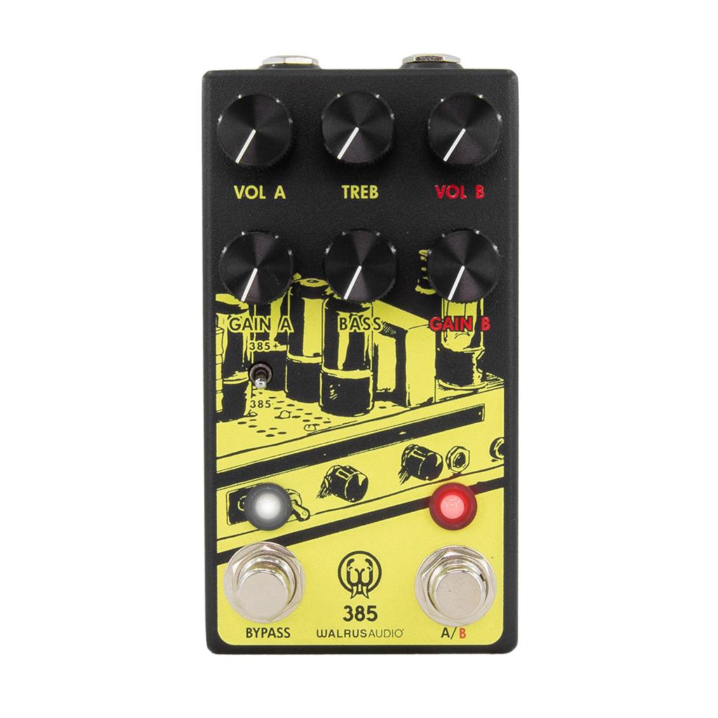 Walrus Audio 385 II Overdrive Black Yellow