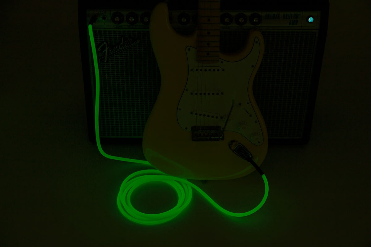 Fender Glow in the Dark Cable Green 5.5m