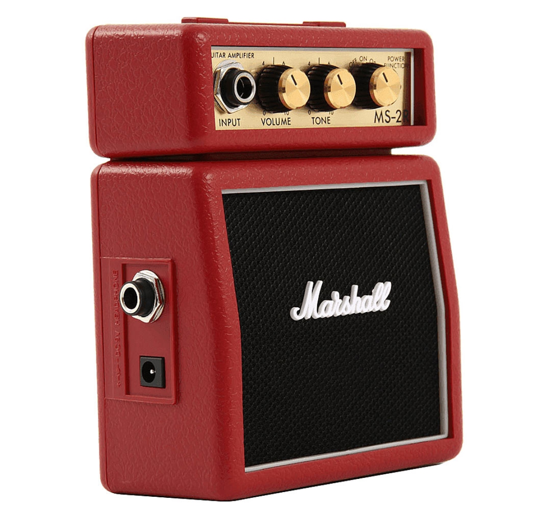 Marshall MS2R Red mini amp