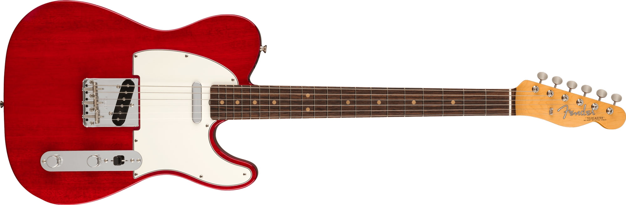 Fender American Vintage II 1963 Telecaster RW Crimson Red Transparent