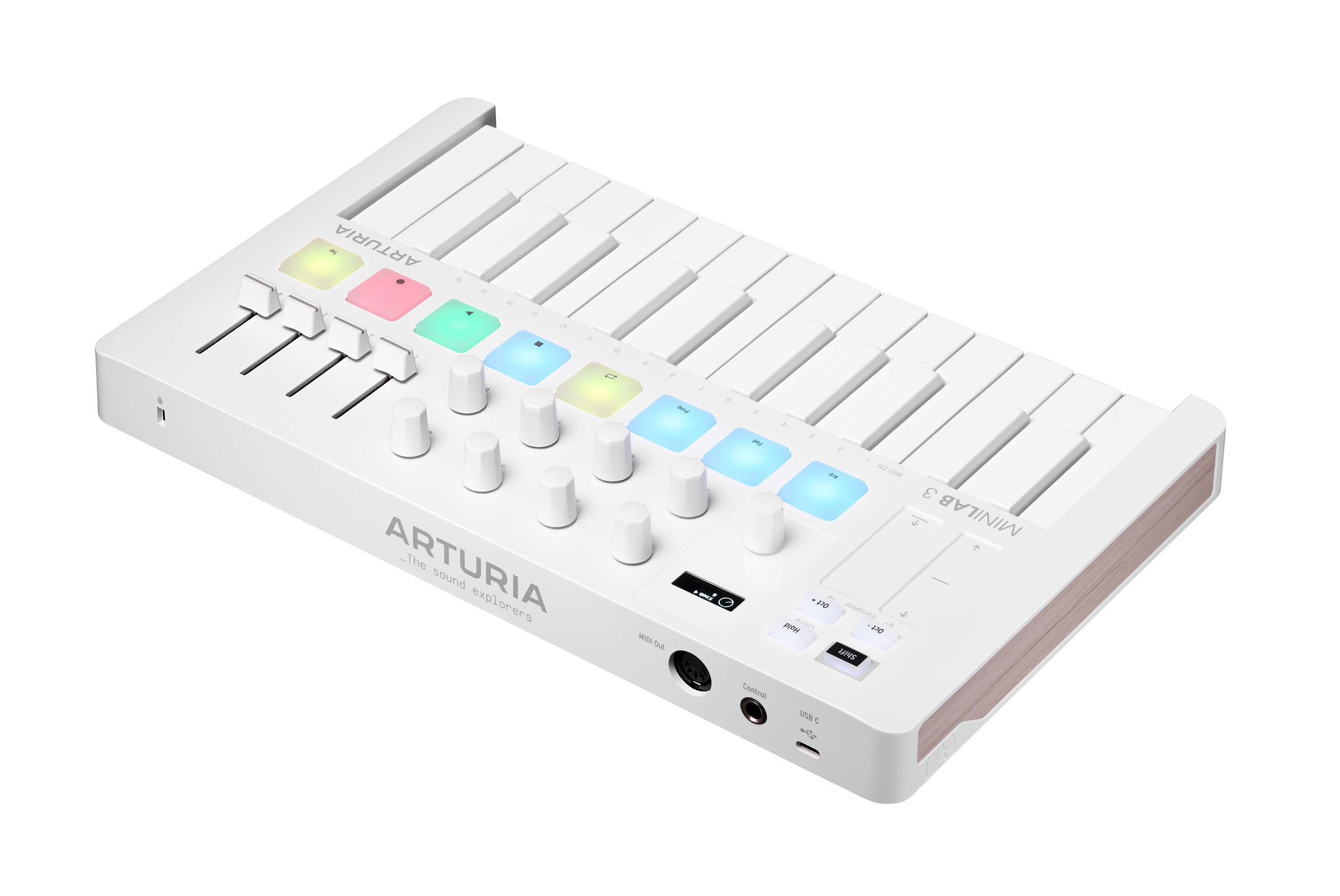 Arturia MiniLab 3 Midi Controller Alpine White