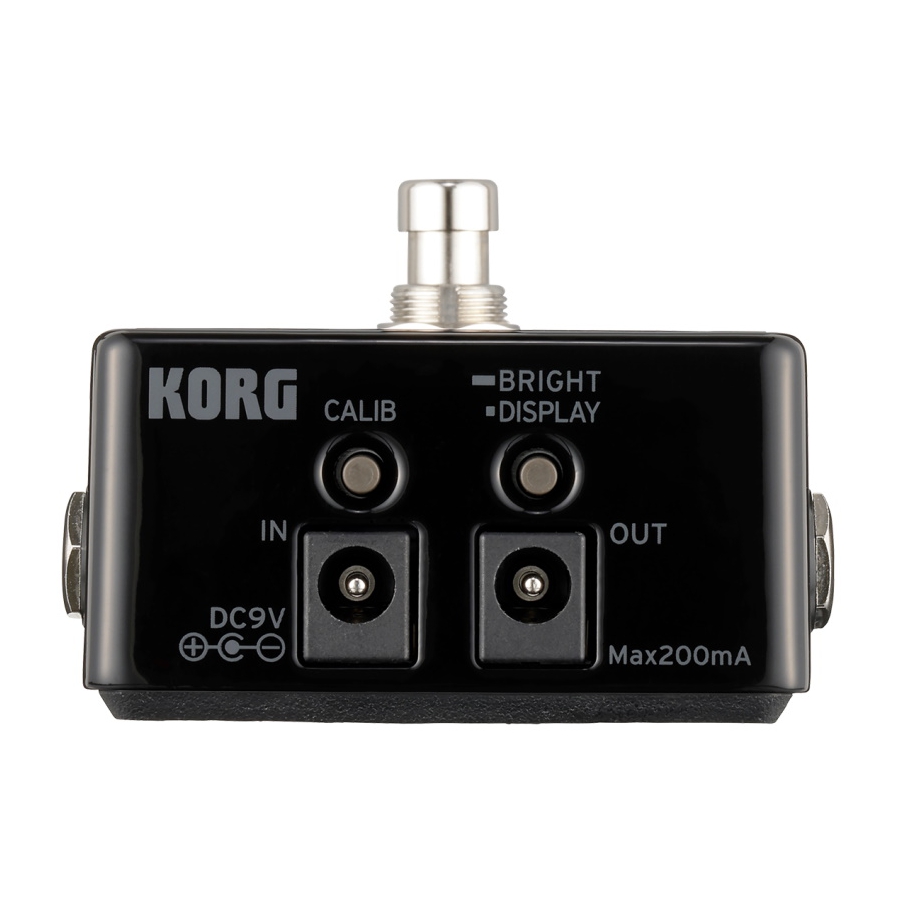 Korg Pitchblack X chromatische pedaal tuner