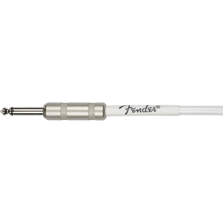 Fender Juanes 10 Ft Instrument Cable Luna White 3 meter