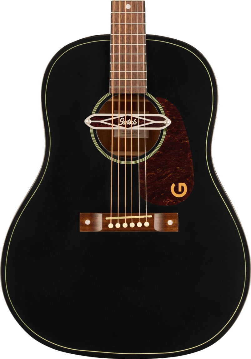 Gretsch JD Dreadnough Deltoluxe TSPG Black Top