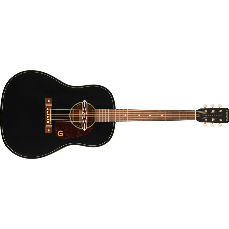 Gretsch JD Dreadnough Deltoluxe TSPG Black Top