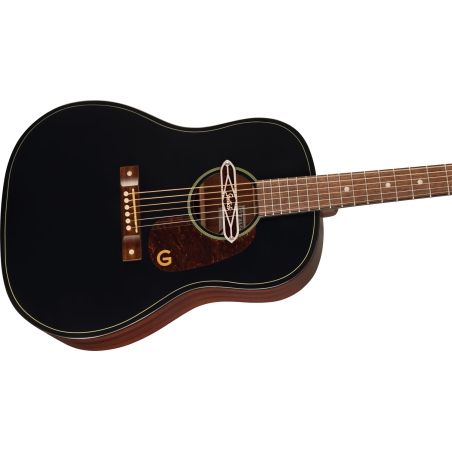 Gretsch JD Dreadnough Deltoluxe TSPG Black Top