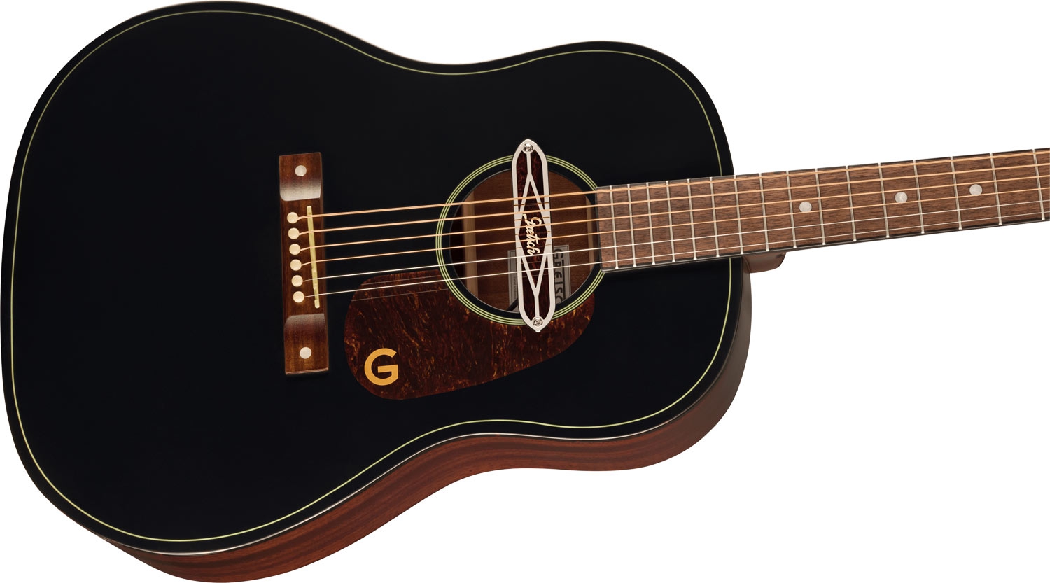 Gretsch JD Dreadnough Deltoluxe TSPG Black Top