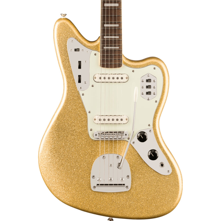 Squier Limited Edition Classic Vibe 70s Jaguar Gold Sparkle