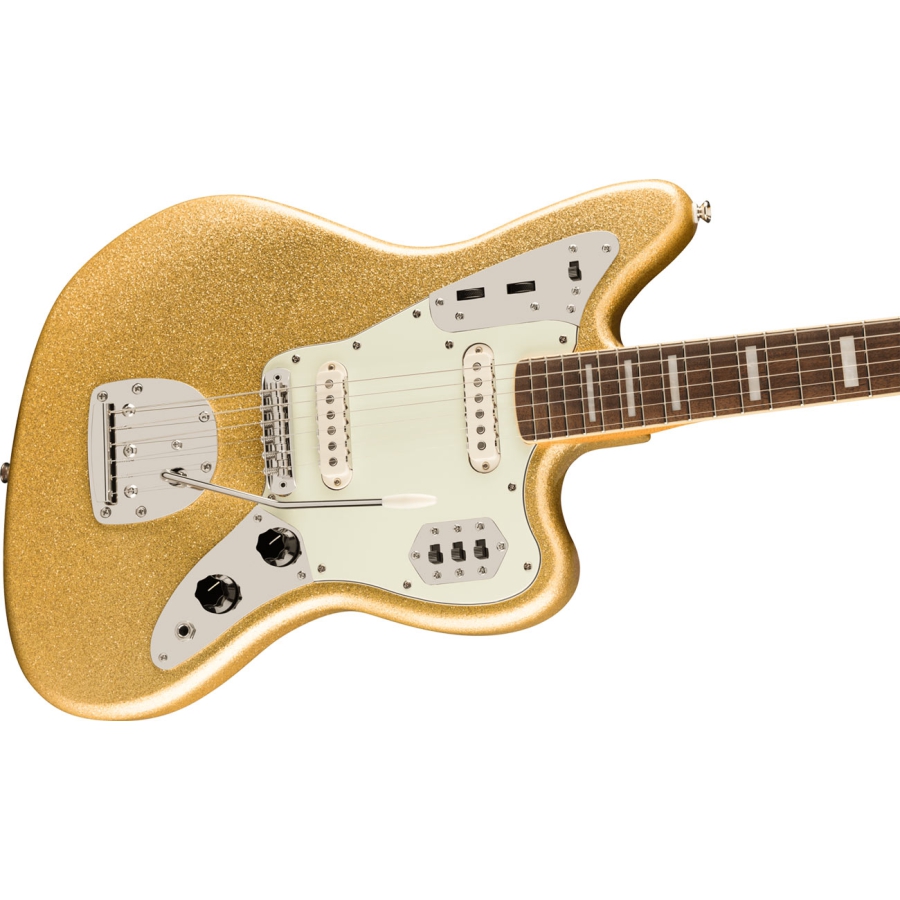 Squier Limited Edition Classic Vibe 70s Jaguar Gold Sparkle