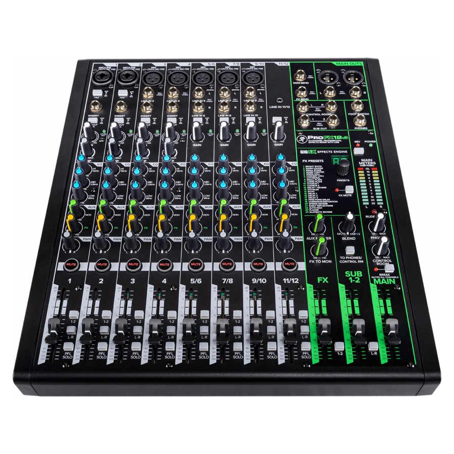 Mackie ProFX12v3 12-kanaals USB Mixer met EFX