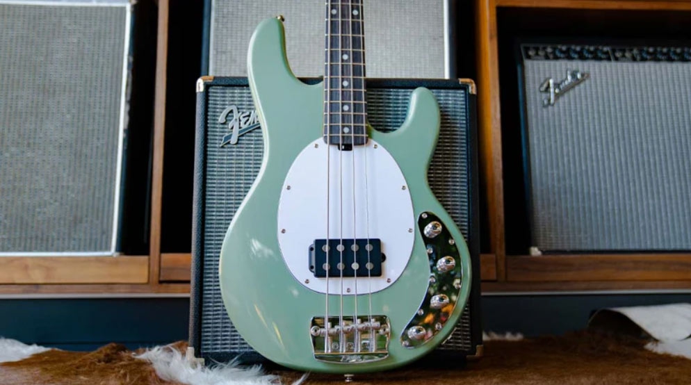 Sterling by Music Man Stringray 34 Dorado Green