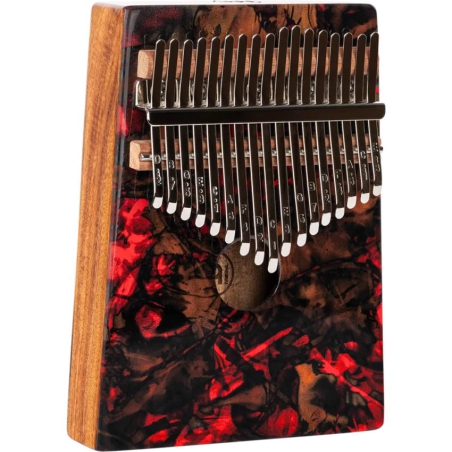 Meinl KA17LV Sound Hole Designer Kalimba Lava