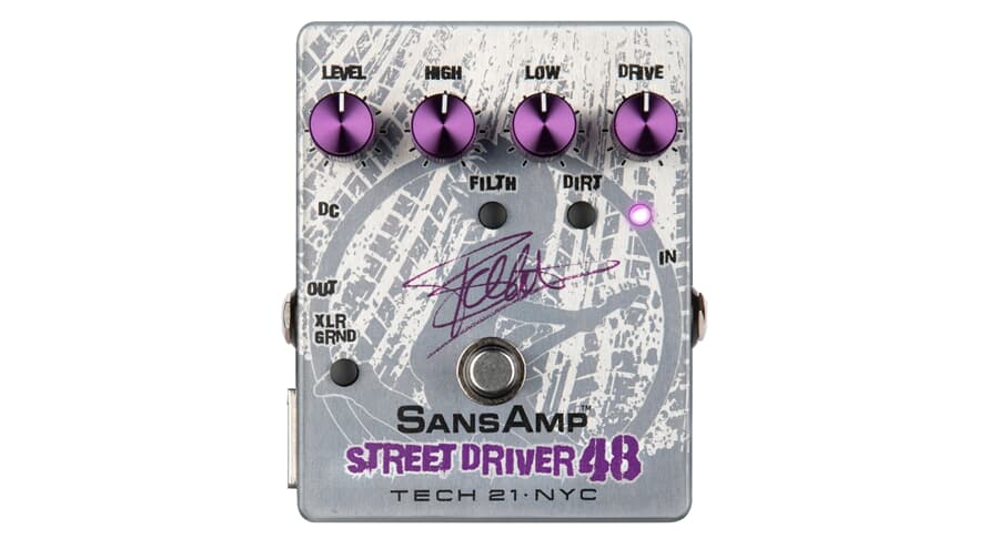 Tech 21 SansAmp Street Driver 48 Frank Bello Signature