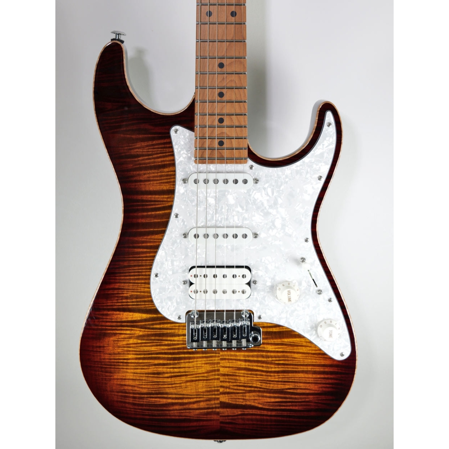 Suhr Standard Plus Roasted Maple HSS Bengal Burst