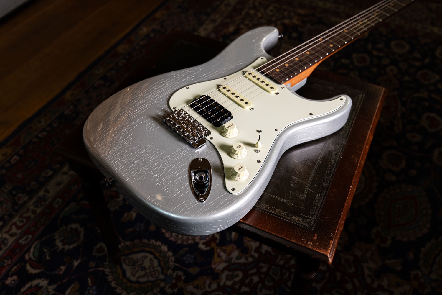 Suhr Classic S Vintage LE HSS Firemist Silver Limited