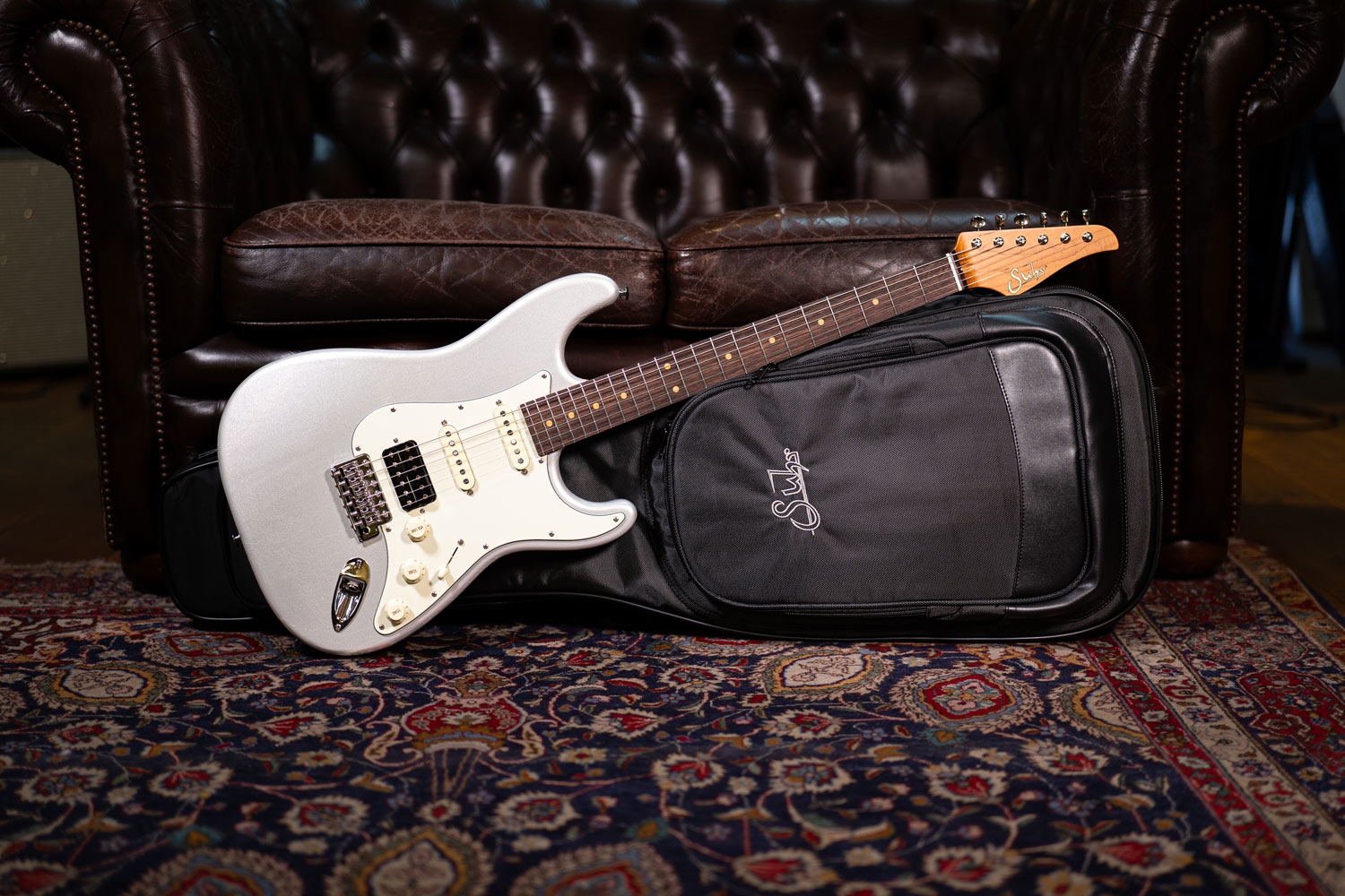 Suhr Classic S Vintage LE HSS Firemist Silver Limited