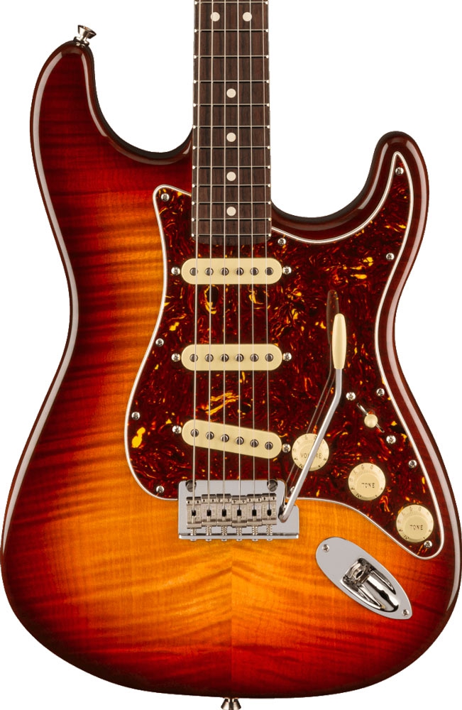 Fender 70th Anniversary American Professional II Stratocaster RW Comet Burst