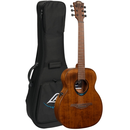 LAG TBW1TE BRW Bluewave 1 Smart Guitar Travel Brown