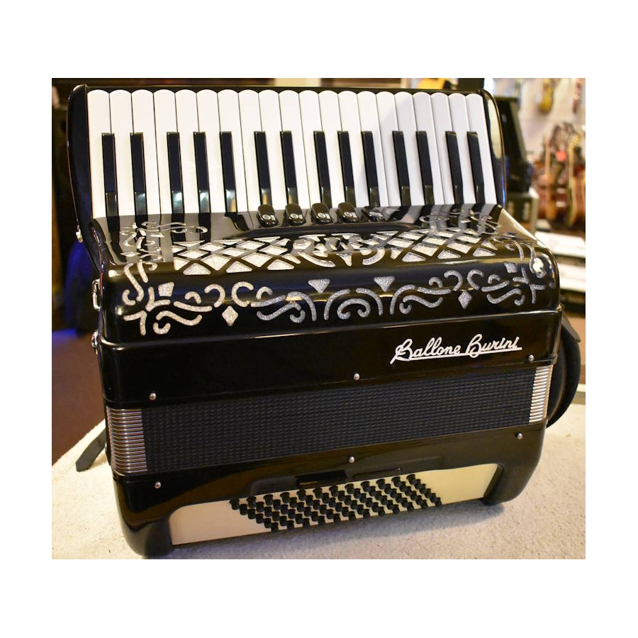 Ballone Burini 72 Bas 3 Korig Accordeon zwart occasion