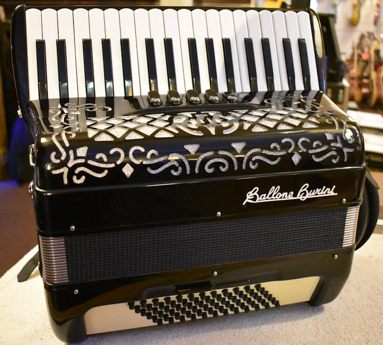 Ballone Burini 72 Bas 3 Korig Accordeon zwart occasion