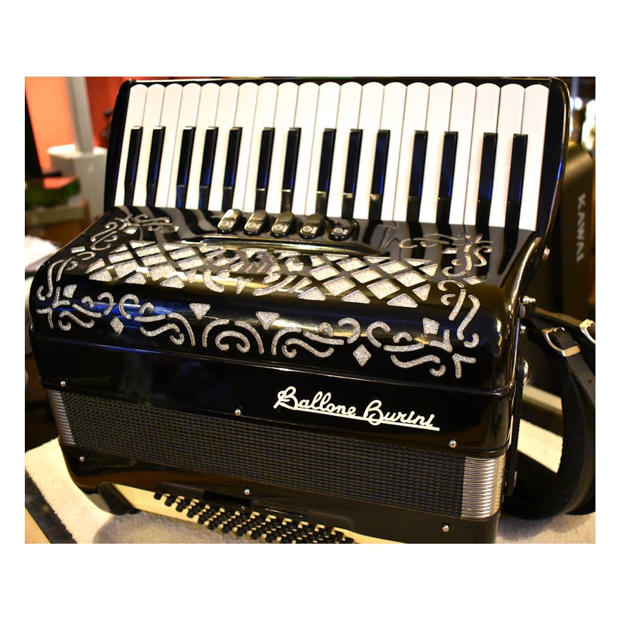 Ballone Burini 72 Bas 3 Korig Accordeon zwart occasion