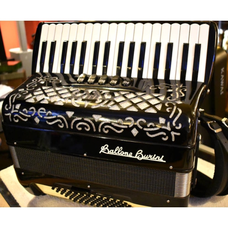 Ballone Burini 72 Bas 3 Korig Accordeon zwart occasion