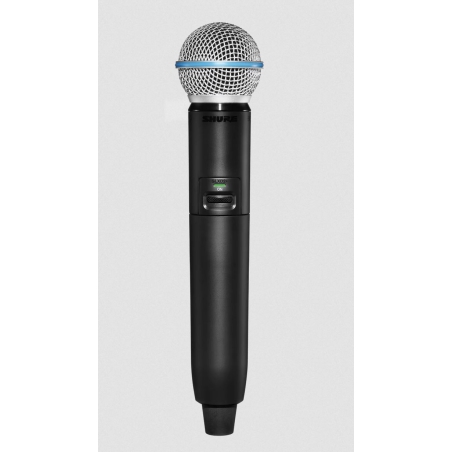 Shure GLXD24R+ Beta 58A draadloze handheld microfoon