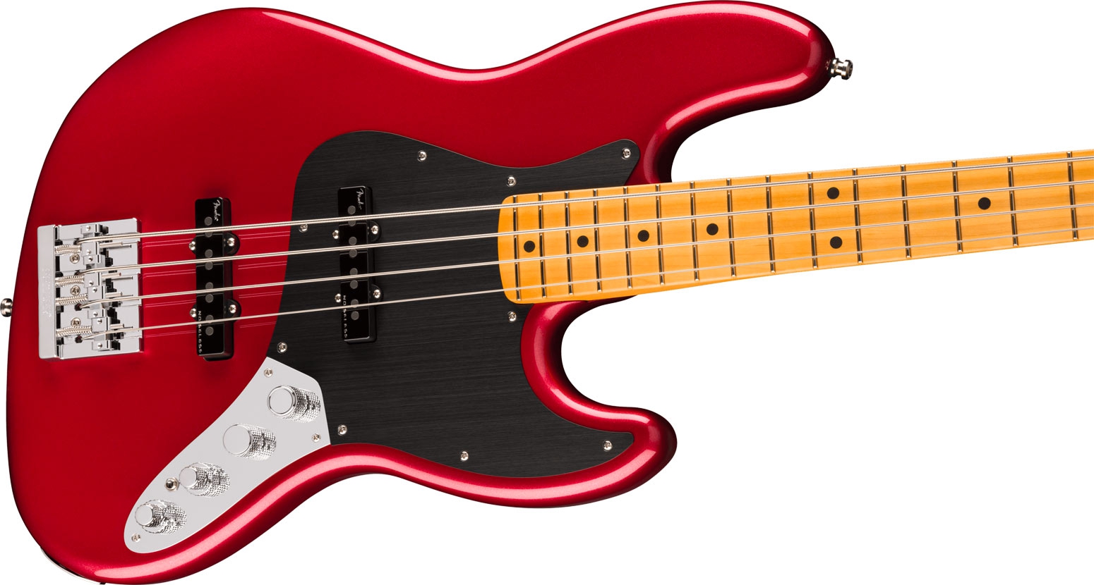 Fender American Ultra II Jazz Bass MN Sinister Red